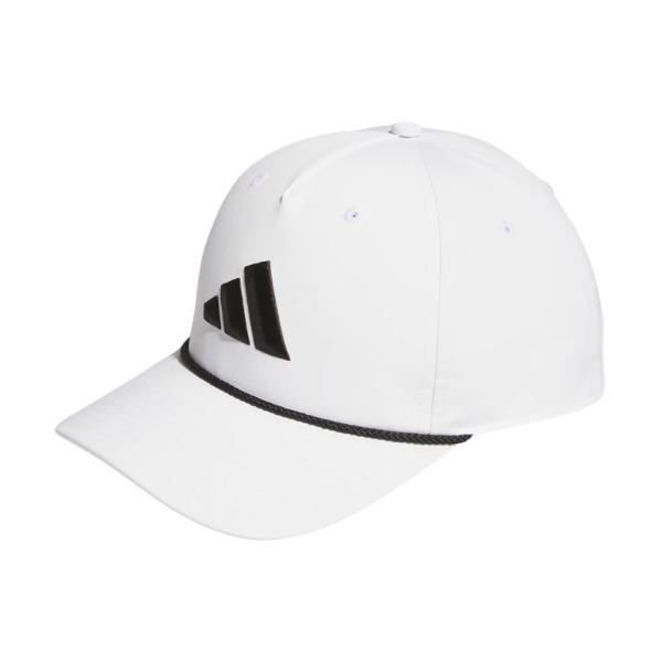 Adidas Tour 5 Panel Hat [WHT/BLK]