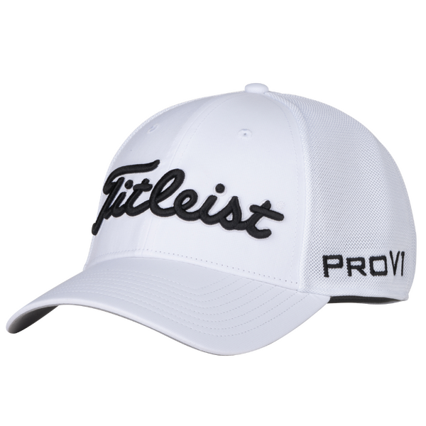 Titleist Tour Sports Mesh Cap [WHT/BLK][S/M]