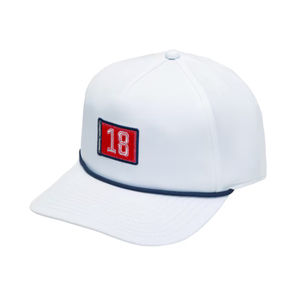 FJ 5 Panel 18th Golf Cap [WHITE]