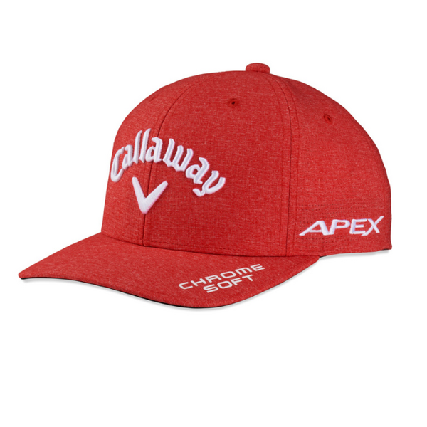 Callaway Tour Authentic Performance Pro Cap [2023][RED HEATHER/WHT]