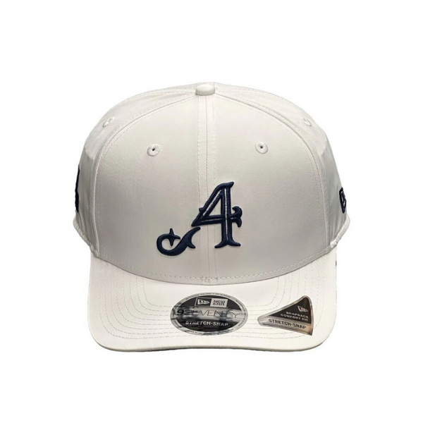 LIV Golf 4Aces GC New Era 9Seventy Stretch Snap Hat [WHITE]