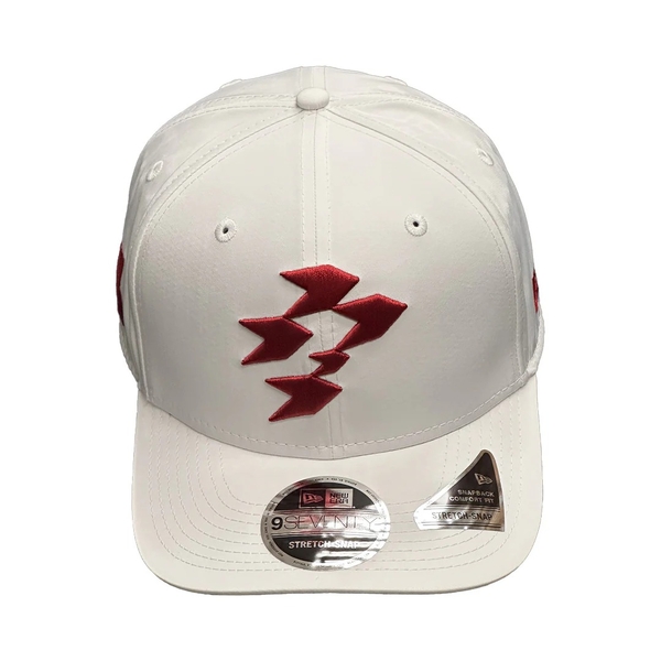 LIV Golf Ripper GC New Era 9Seventy Stretch Snap Hat [WHITE]