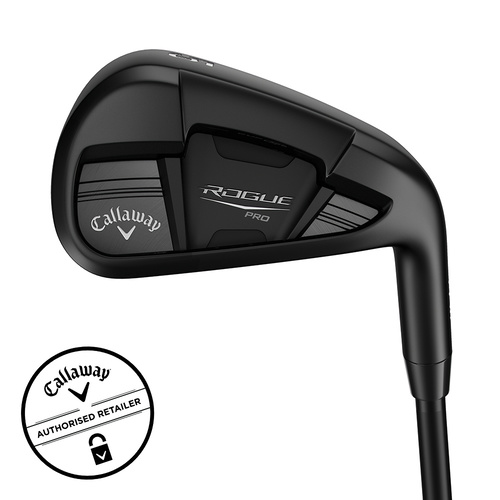 Callaway Rogue Pro Black Steel Irons 4-PW