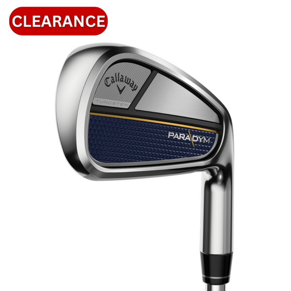 Callaway Paradym Irons [4-PW][STEEL][Hand: MRH][Flex: STIFF]