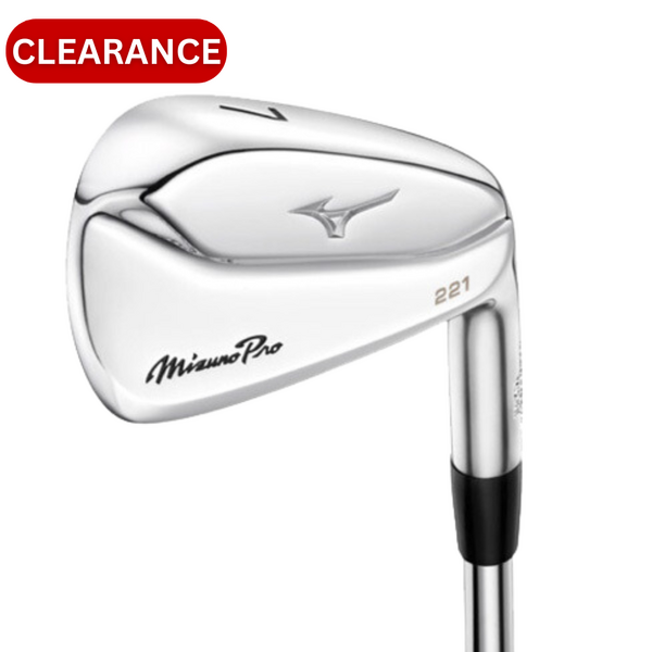 Mizuno Pro 221 Irons [4-PW][MRH][Flex:6.0]