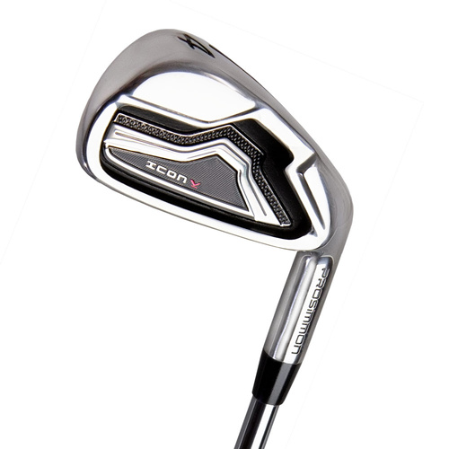 Prosimmon Golf ICON V Steel Irons 4-PW, SW [Hand:Mens Right] [Flex:Regular]