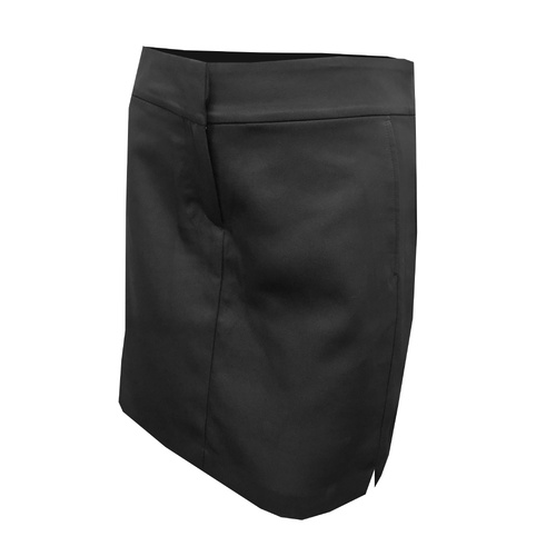 IZOD Ladies Notched Woven Skort - Black [Size: 8]