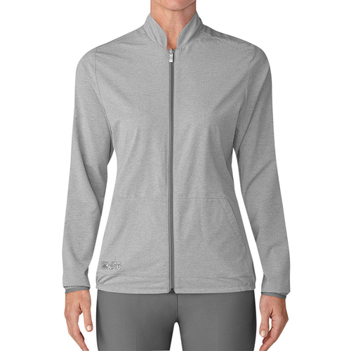 Adidas Ladies Fashion Wind Jacket - Grey Three [Size: Small]