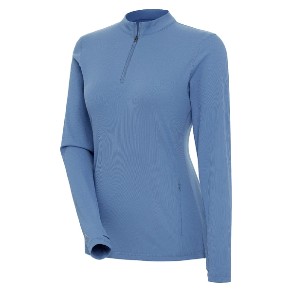Antigua Women's Venice Quarter Zip Pullover [QT HARB][S]