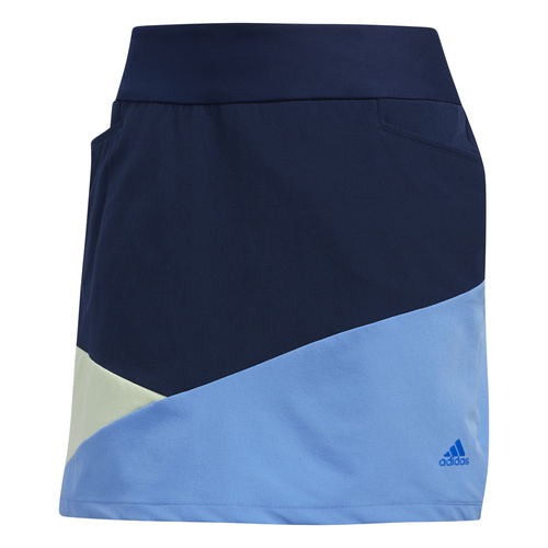 adidas Ladies Colourblocked Skort  - Indigo [Size:Small]