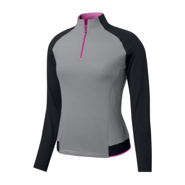 FJ Quarter Zip Women's Midlayer [BLACK][M]