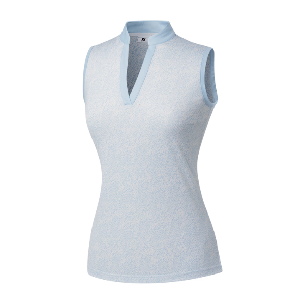FJ Open Placket Sleeveless Women's Shirt [SKYWARD][M]