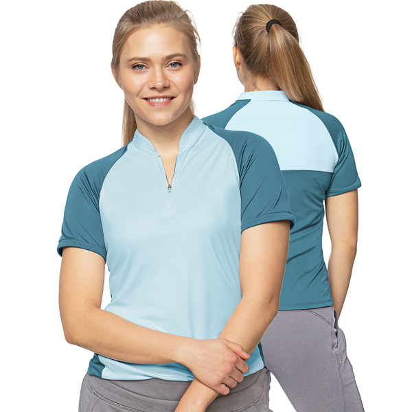 Antigua Women's Stealth Polo [BLUE] [Size: S]