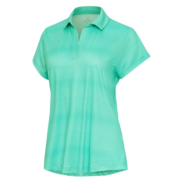 Antigua Horizon Women's Polo [AQUA][S]