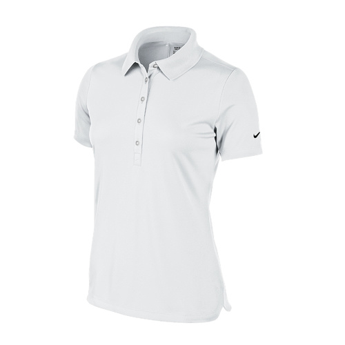 Nike Ladies Tech Pique Polo - White [Size: Small]