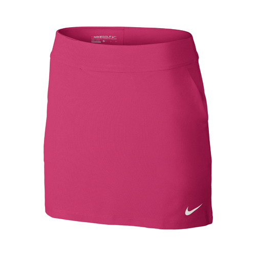 Nike Ladies Tournament Knit Skort - Vivid Pink [Size: Small]