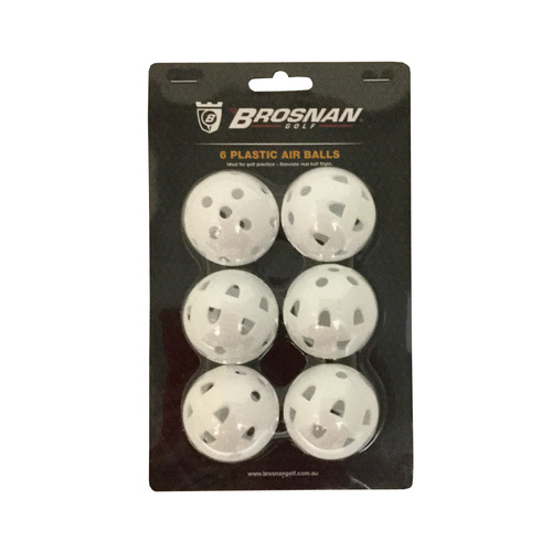 6 Plastic Air Balls