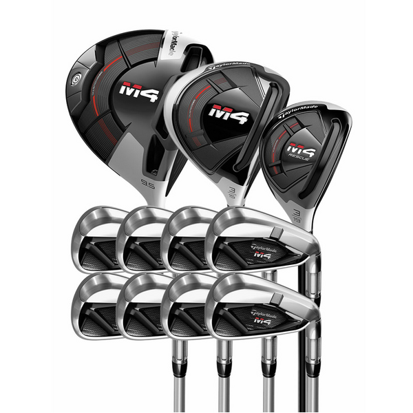 TaylorMade M4 Complete Package [Hand: Mens Right] [Flex: Regular]