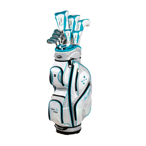 Tour Edge Lady Edge Package - White/Teal [Hand: Ladies Right]