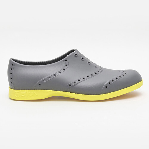 Biion Oxford Mens Shoes - Grey [6 US]