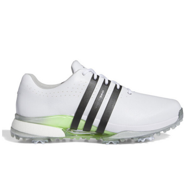 Adidas Tour 360 Men's Golf Shoes [WHT/BLK/SPR][8 US]