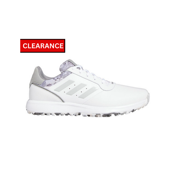 Adidas S2G Spikeless Golf Shoes [WHT/GRY][Size: 8 US]