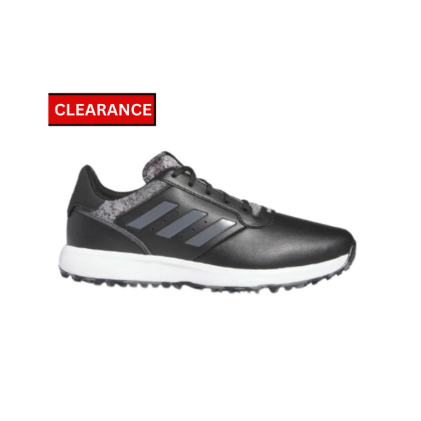 Adidas S2G Spikeless Men's Golf Shoes [BLACK][Size: 7.5 US]