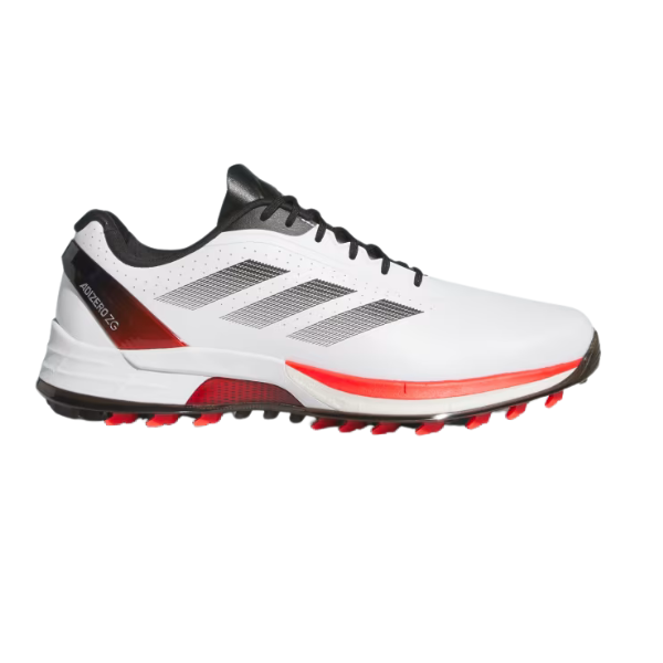 Adidas ADIZERO ZG Spikeless Men's Shoes [WHT/RED/BLK][8 US]