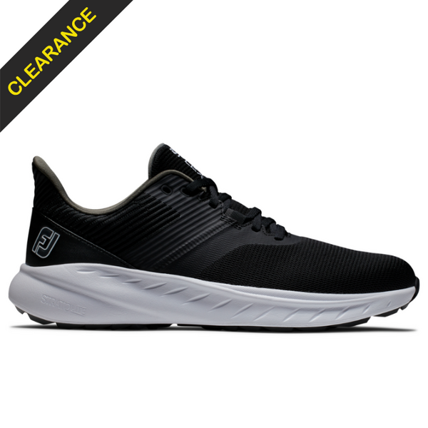 FootJoy Flex Athletic Golf Shoes - Black