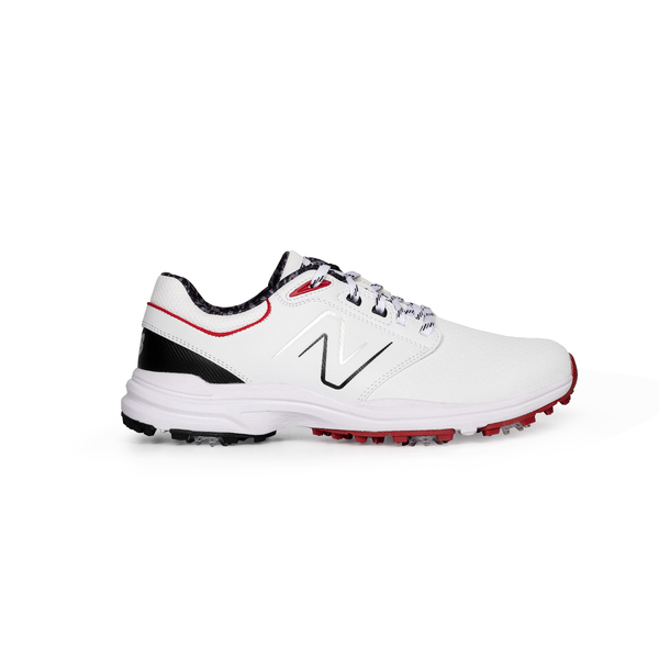 New Balance Brighton Spiked Men's Shoes [WHT/RED][8 US]