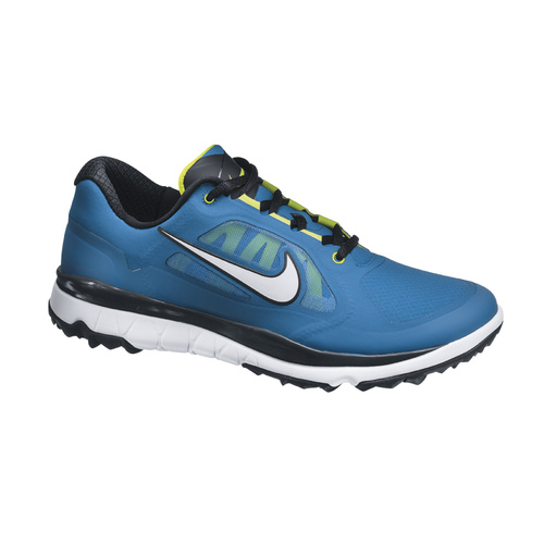 Nike FI Impact Mens Golf Shoes - Military Blue/White [Size: 8 US]