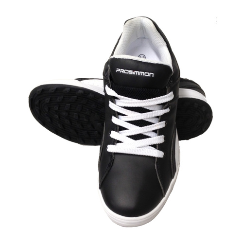 Prosimmon Smartplay Mens Golf Shoes - Black/White [Size: 6 UK]