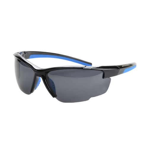 Striker SS2 Sunglasses - Black/Blue WITH SMOKE LENS