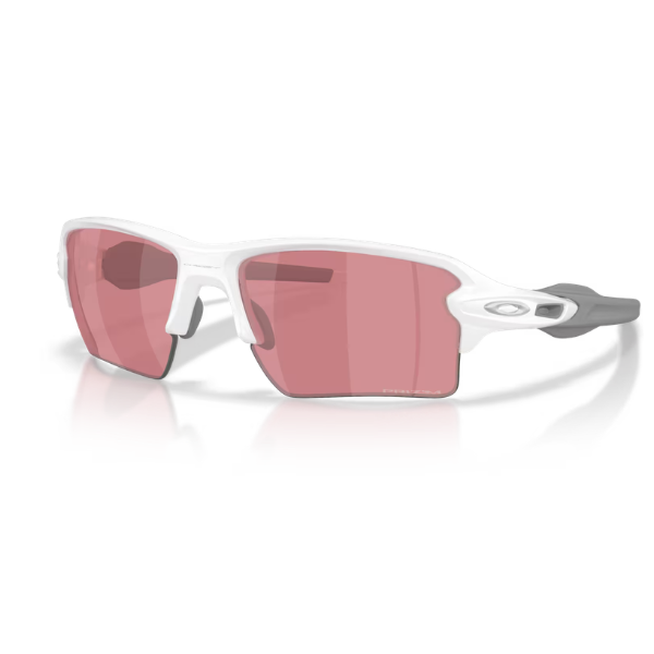 Oakley Flak 2.0 XL Prizm Golf Sunglasses [MATTE WHITE][PRIZM DARK]