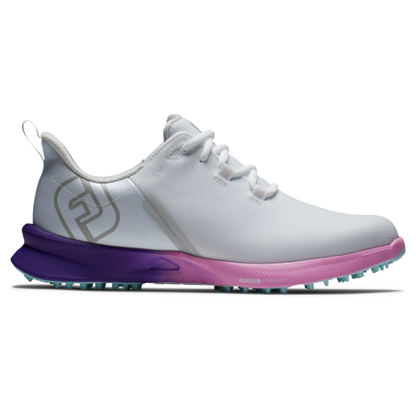 FJ Fuel Sport Women's Golf Shoes [WHT/PPL/PNK][Size: 7.5 US]