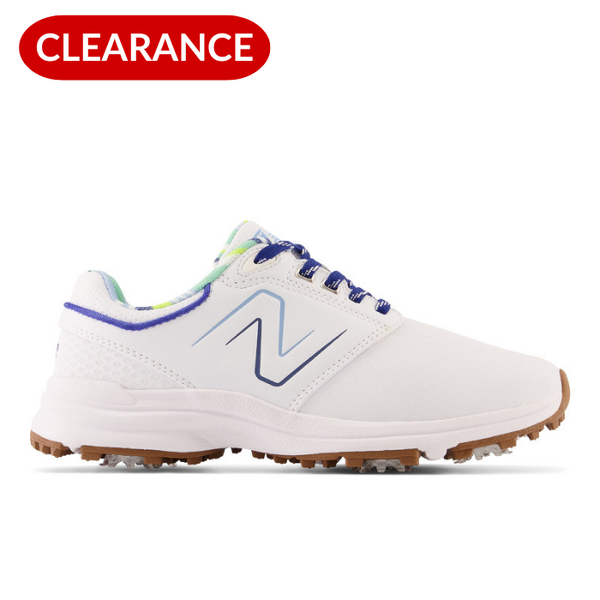 New Balance Brighton Women's Golf Shoes [SPIKED][WHITE][SIZE: 6.5 US]