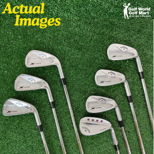 Pre Owned Callaway X Forged 5-Pw, Gw Regular Steel
