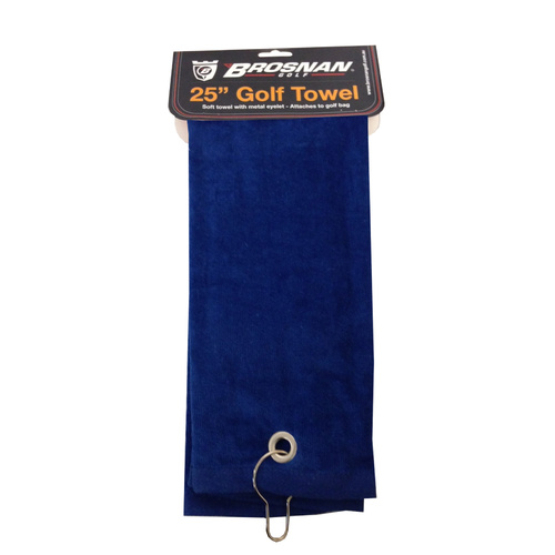 Brosnan 25 Inch Golf Towel - Navy
