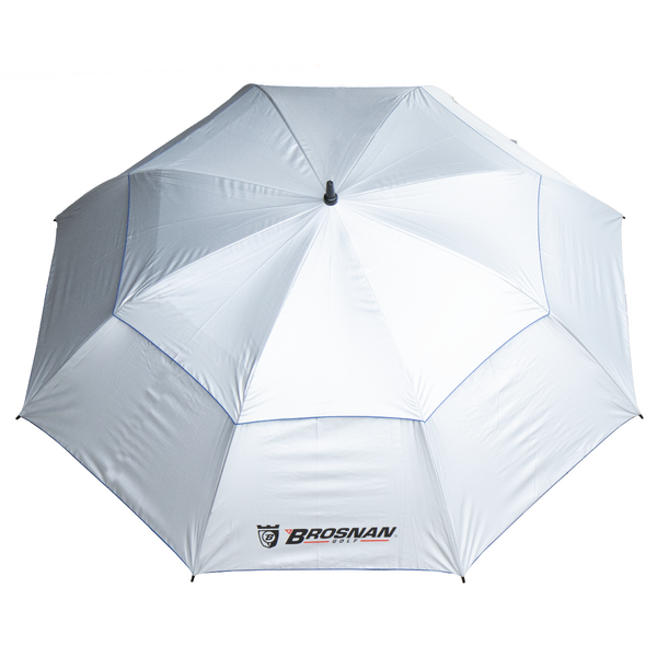 Brosnan 66 Inch Solar Umbrella [SLVR/BLU]
