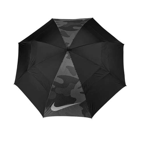 Nike 62 Windsheer Lite II Umbrella- Black/Silver- Dark Grey