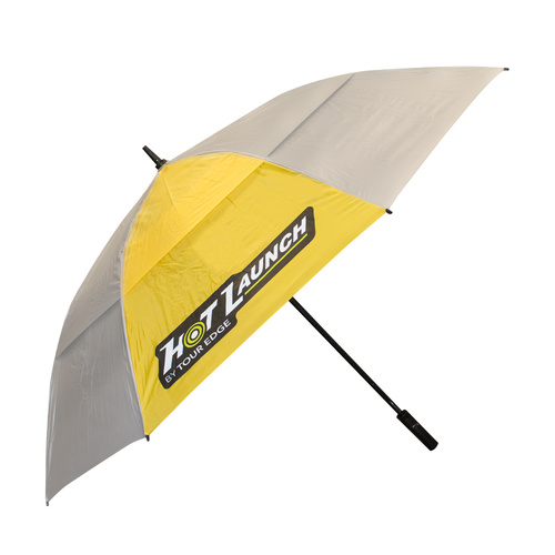 Hot Launch by Tour Edge Solar UV Double Canopy Umbrella 64 Inch 