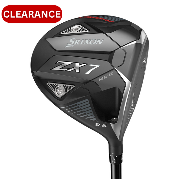 Srixon ZX7 MKII Driver [HZRDS BLK 60][MRH][Loft: 9.5 Degrees][Flex: 5.5 R]